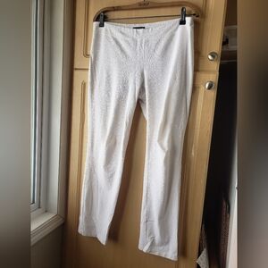 Eileen Fisher White Women's Pants Medium